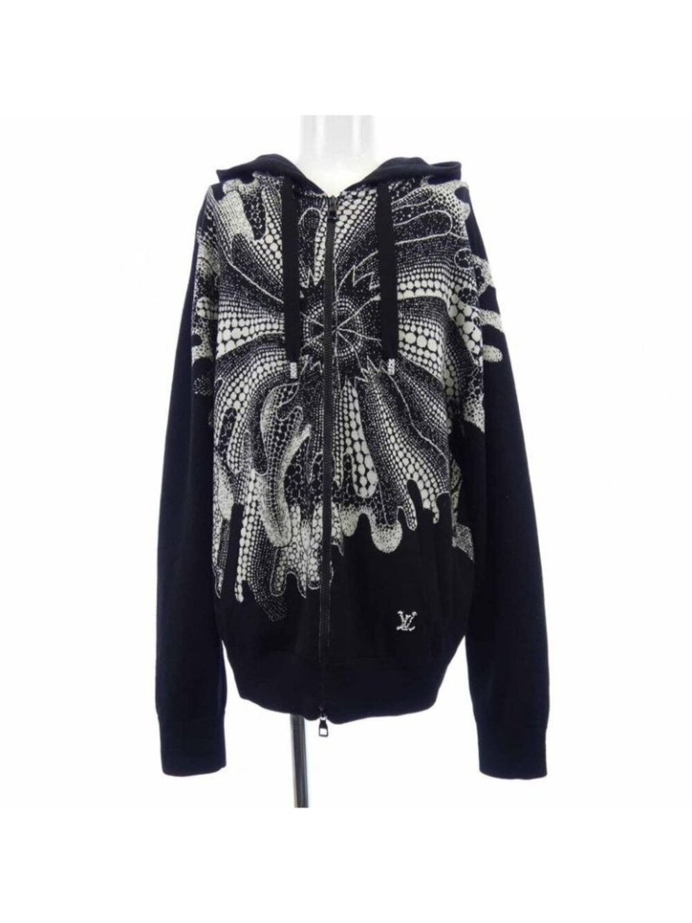 Louis Vuitton Lvyk Psychedelic Flower Zip Hoodie Hon36 Wx14 Yayoi Kusama